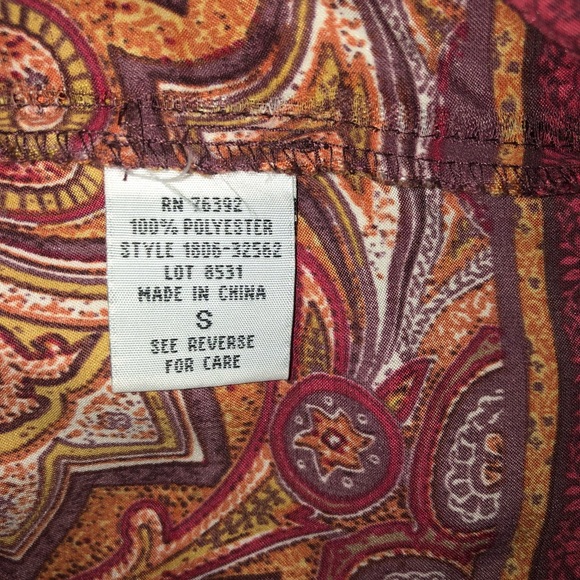 Charming Charlie Paisley Dress - Size Small - Picture 5 of 6